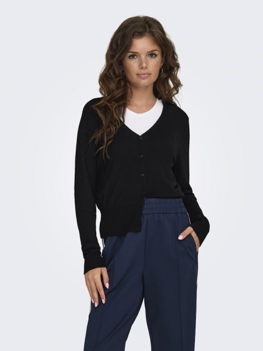 Only Cardigan Negru  Femei [3]