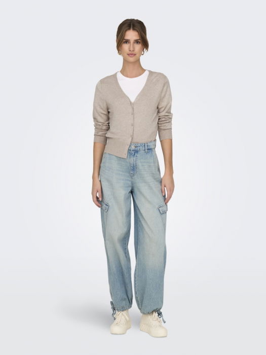 Only Cardigan Bej  Femei [3]