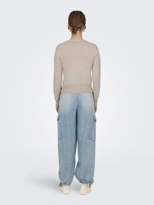 Only Cardigan Bej  Femei [2]