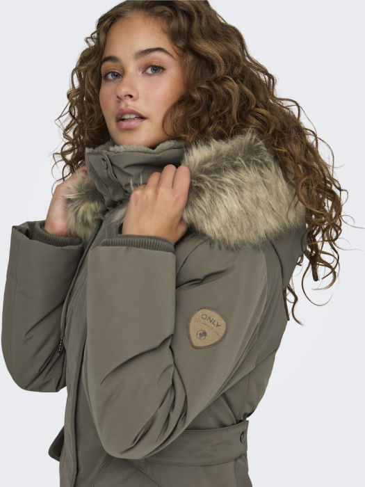 Only Geaca De Iarna Khaki  Femei [3]