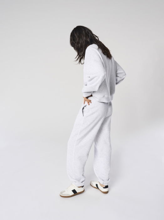 Женские Брюки Светло-Серые Wide [3]