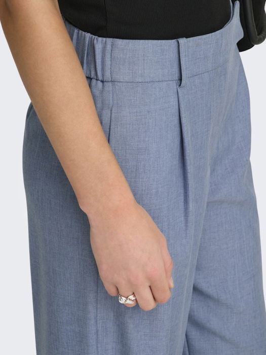 Only Pantaloni Albastri Straight Femei [4]