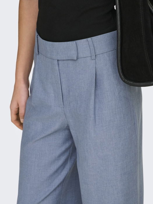 Only Pantaloni Albastri Straight Femei [3]