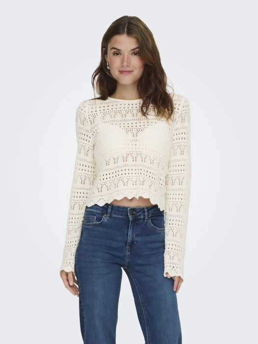 Only Pulover Crem  Femei [2]