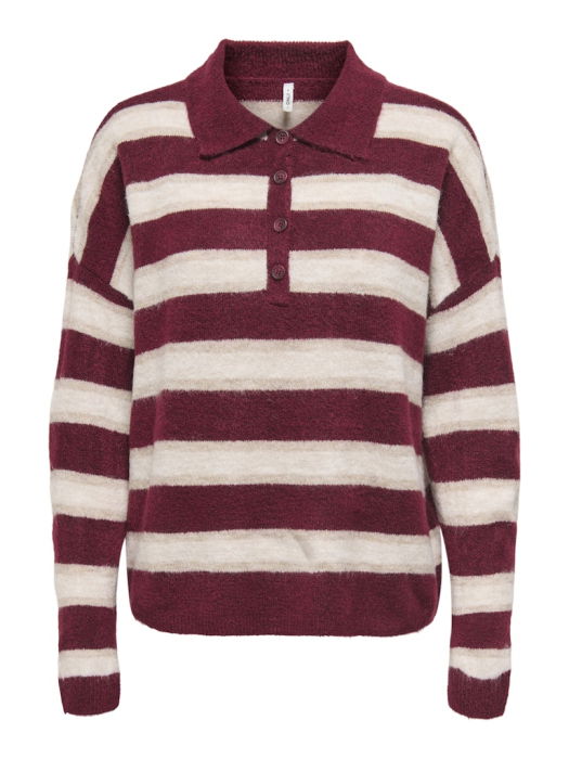 Only Pulover Rosu Visiniu  Femei [7]