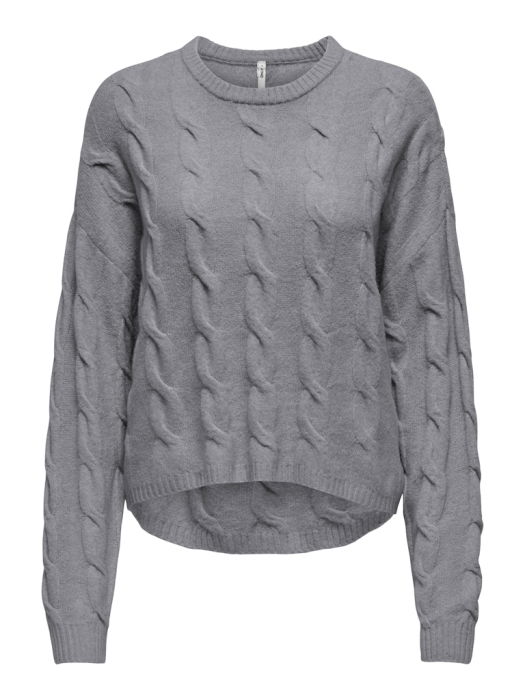 Only Pulover Gri Deschis  Femei [1]