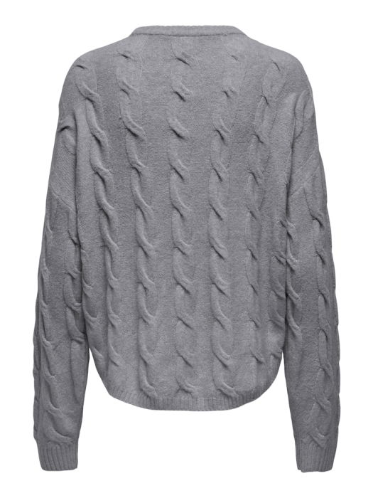 Only Pulover Gri Deschis  Femei [2]