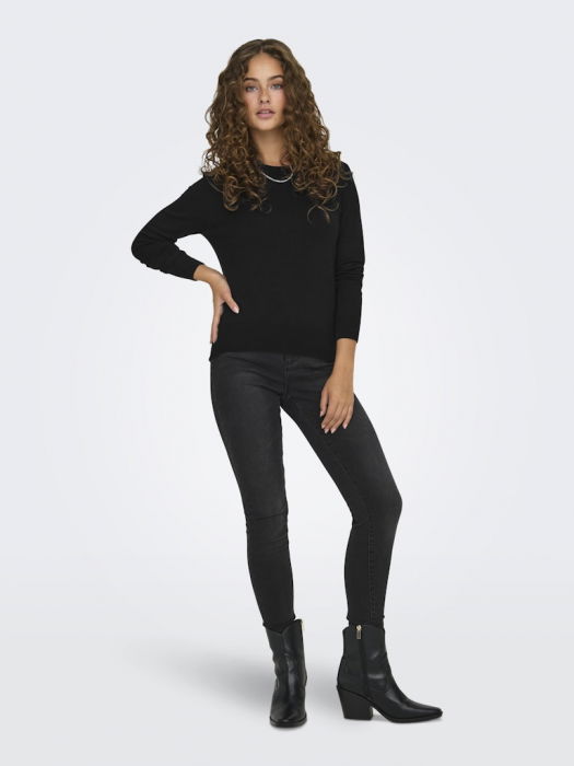 Only Pulover Negru  Femei [4]