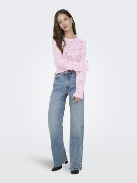 Only Женский Свитер Светло-Розовый  [4]