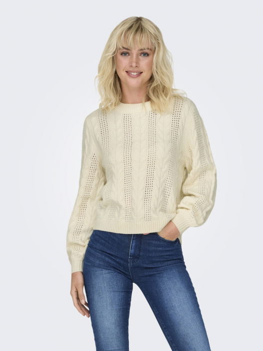 Only Pulover Crem  Femei [1]