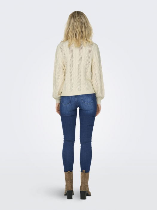 Only Pulover Crem  Femei [4]