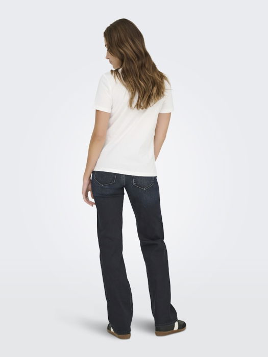 Only Tricou Alb  Femei [5]