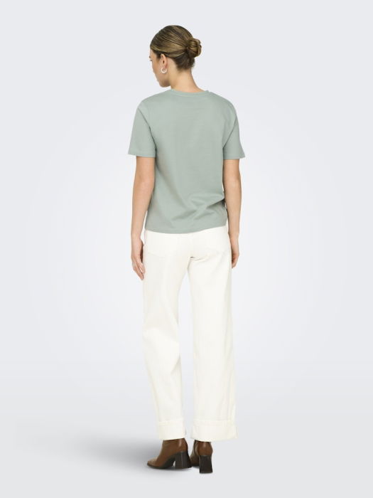 Only Женская Футболка Мятная Regular [5]