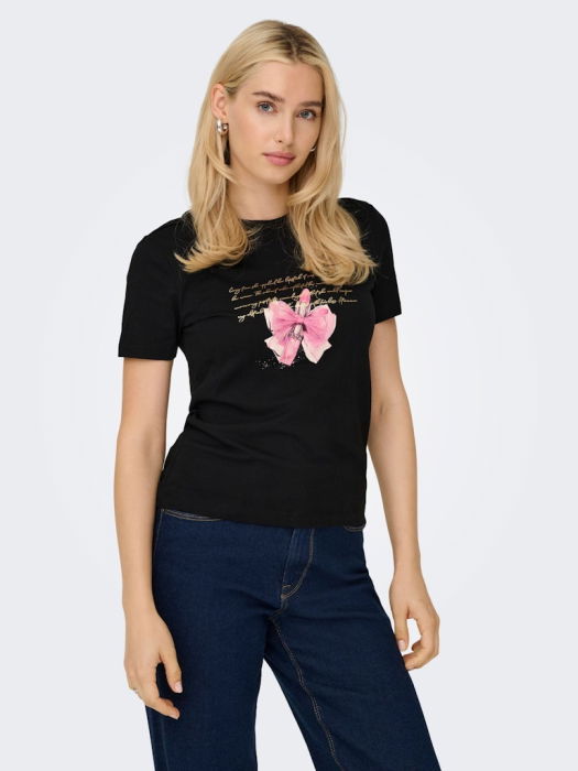 Only Tricou Negru  Femei [3]