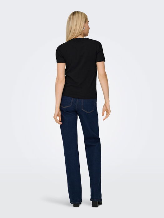 Only Tricou Negru  Femei [5]