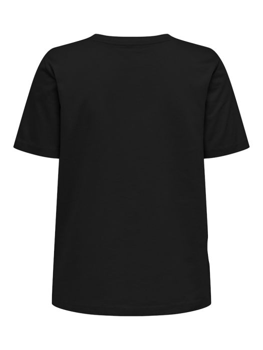 Only Женская Футболка Чёрная Regular [7]