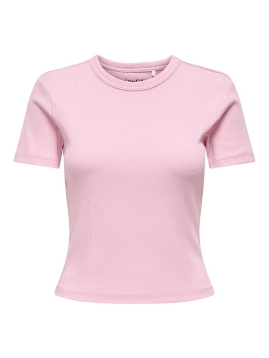 Only Tricou Roz Deschis Regular Femei [6]