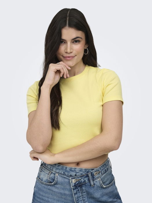 Tricou Galben Regular Femei [2]