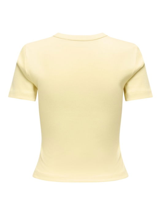 Only Tricou Galben Regular Femei [7]