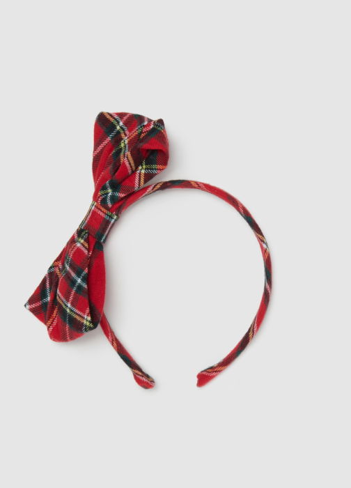 OVS Kids Accesorii Pentru Par Red Check Fete 3-10 Ani [1]