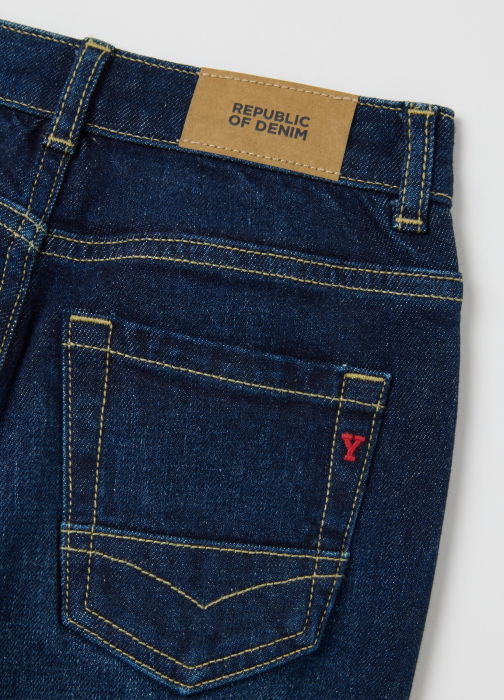 OVS Kids Blugi Dark Blue Baieti 3-10 Ani [4]