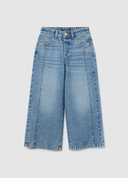 OVS Kids Blugi Light Blue Fete 3-10 Ani [1]