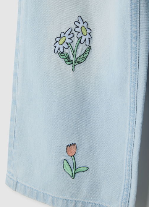 OVS Kids Blugi Light Blue Fete 3-10 Ani [4]