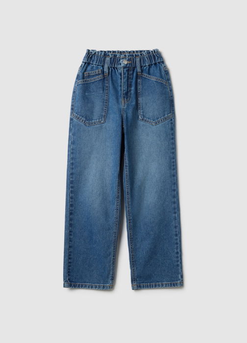 OVS Kids Blugi Medium Blue Fete 10-15 Ani [4]