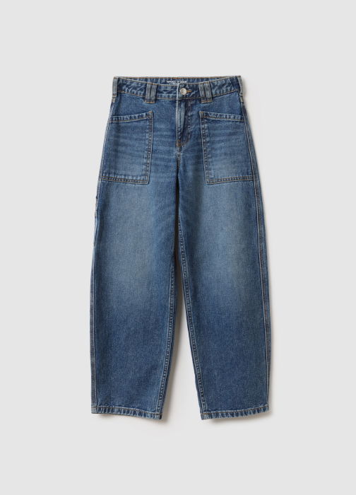 OVS Kids Blugi Medium Blue Fete 10-15 Ani [4]