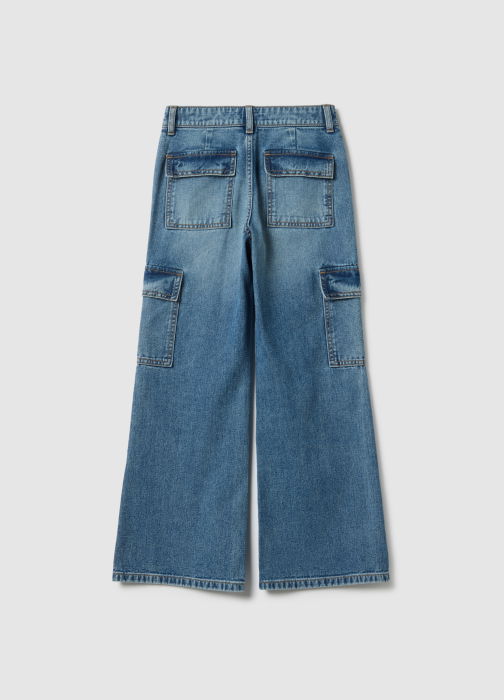 OVS Kids Blugi Medium Blue Fete 10-15 Ani [5]