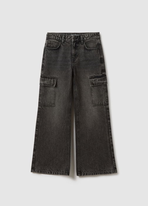 OVS Kids Blugi Negri Fete 10-15 Ani [4]