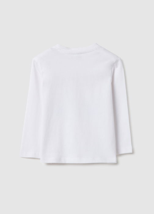 OVS Kids Bluza Alba Baieti 9-36 Luni [2]