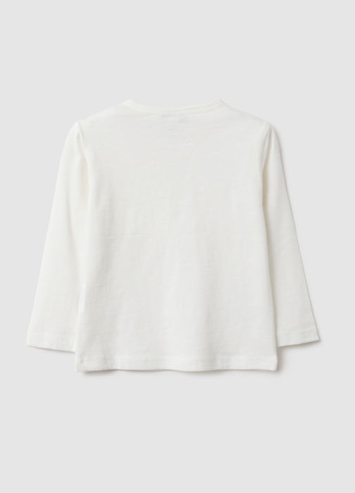 OVS Kids Bluza Alba Baieti 9-36 Luni [2]