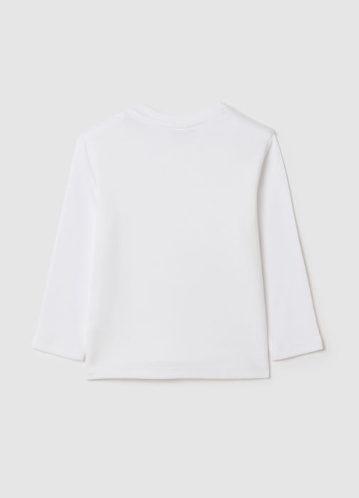 OVS Kids Bluza Alba Baieti 9-36 Luni [2]