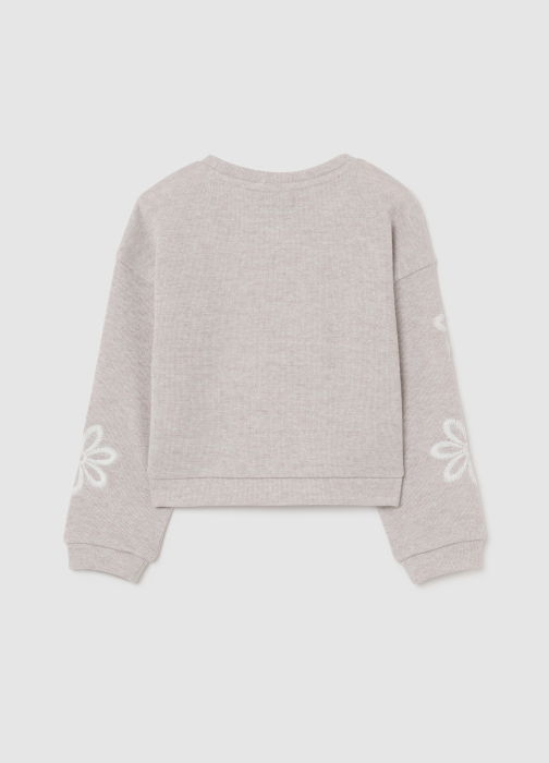 OVS Kids Bluza Beige Melange Fete 3-10 Ani [2]