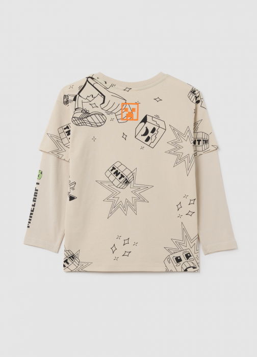 OVS Kids Bluza Bej Baieti 3-10 Ani [2]