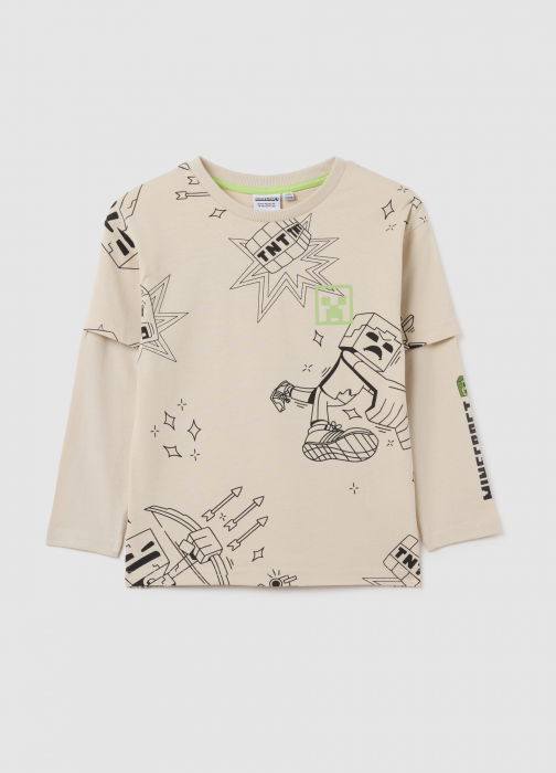 OVS Kids Bluza Bej Baieti 3-10 Ani [1]