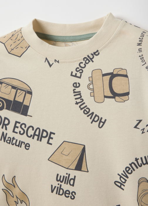 OVS Kids Bluza Bej Baieti 3-10 Ani [3]