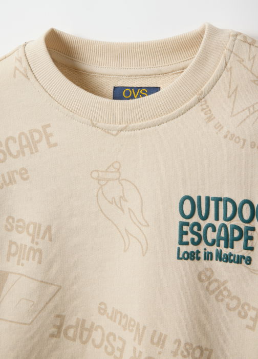 OVS Kids Bluza Bej Baieti 3-10 Ani [3]