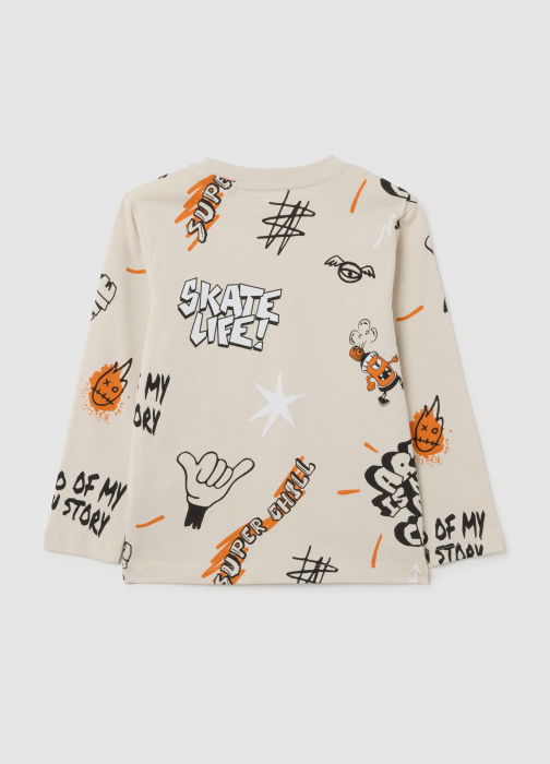 OVS Kids Bluza Bej Baieti 3-10 Ani [2]