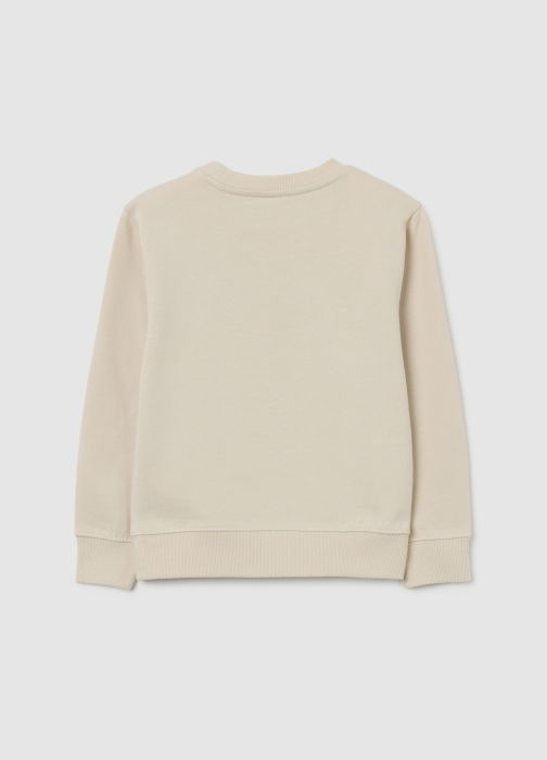 OVS Kids Bluza Cu Fleece Bej Baieti 3-10 Ani [2]