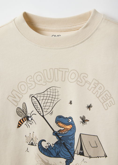 OVS Kids Bluza Bej Baieti 3-10 Ani [3]