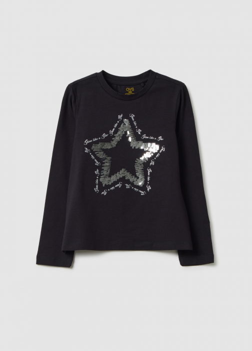 OVS Kids Bluza Black Beauty  Fete 3-10 Ani [1]