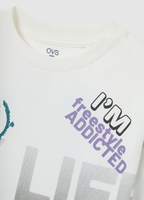 OVS Kids Свитшот Для Мальчиков Blanc De Blanc 3-10 Лет [4]