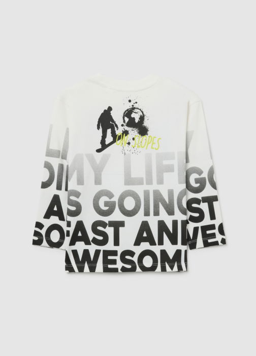 OVS Kids Свитшот Для Мальчиков Blanc De Blanc 3-10 Лет [2]