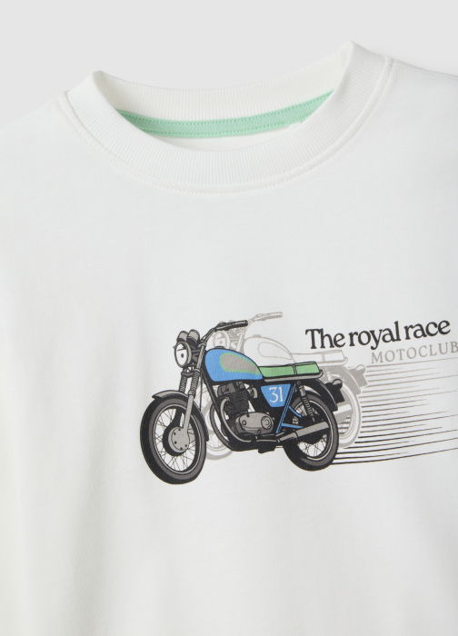 OVS Kids Bluza Blanc De Blanc Baieti 3-10 Ani [3]