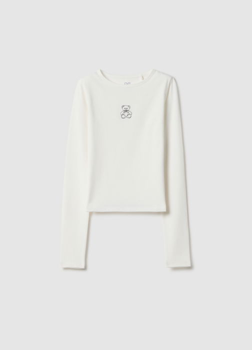 OVS Kids Bluza Blanc De Blanc Fete 10-15 Ani [4]