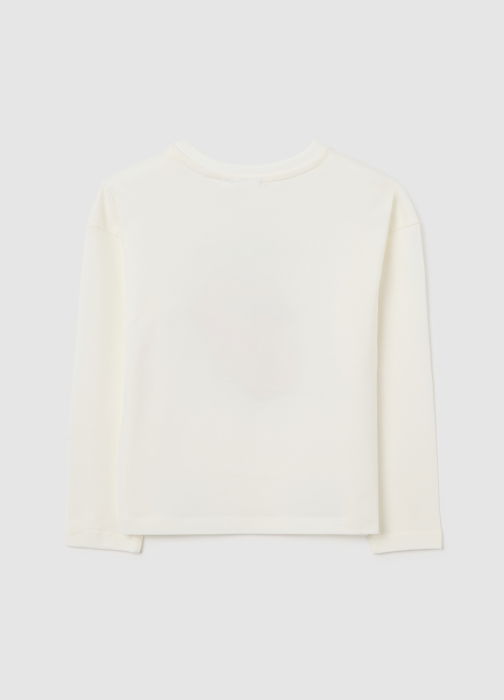 OVS Kids Свитшот Для Девочек Blanc De Blanc 3-10 Лет [2]