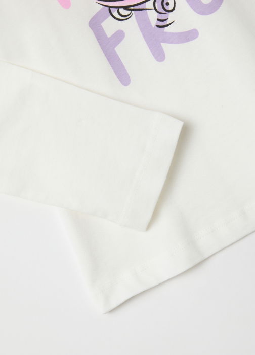 OVS Kids Bluza Blanc De Blanc Fete 3-10 Ani [4]