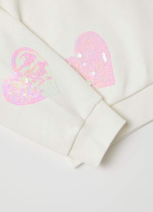 OVS Kids Свитшот Для Девочек Blanc De Blanc 3-10 Лет [4]